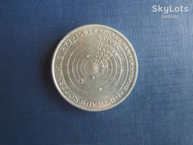 НДР, ФРН ГДР, ФРГ ^/--/^ Монета 5 марок Німеччина ФРН 1973 J космос Сонячна система Ніколас Копернік срібло ^_^^^ Монета 5 марок Германия ФРГ 1973 J космос Солнечная система Николас Коперник серебро - фото фото фото