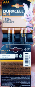 Батарейки, акумулятори Батарейки, аккумуляторы ^/--/^ Duracell plus aaa - фото фото фото