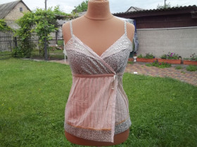 Футболки Футболки ^/--/^ Prom     ( 46 р )  100% катон майка футболка блузка туника Индия НОВАЯ ^_^^^ Prom ( 46 р) 100% катон майка футболка блузка туніка Індія Нова - фото фото фото