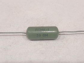 Резистори Резисторы ^/--/^ Резистор ПТМН-1    39 Ом   1 /--/ Вт ^_^^^ Резистор ПТМН-0,5 39 Ом 1 /--/ Вт - фото фото фото