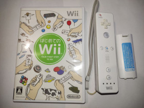 Диски з відеоіграми Диски с видеоиграми ^/--/^ Nintendo Wii набір Hajimete no Wii Pack - Wiimote + гра Wii Play, оригінальні, Японія ^_^^^ Nintendo Wii набор Hajimete no Wii Pack - Wiimote + игра Wii Play, оригинальные, Япония - фото фото фото