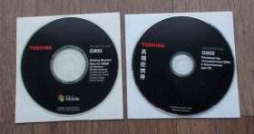 Інструкції, драйвера Инструкции, драйвера ^/--/^ Два CD диска от Toshiba Portage G /--/ 900 ^_^^^ Два CD диски від Toshiba Portage G /--/ 900 - фото фото фото