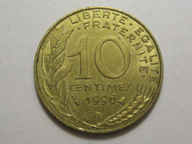 Франція Франция ^/--/^ Франция 10 сантимов 1996 года 3 /--/ П /--/ 1015 ^_^^^ Франція 10 сантимів 1996 року 3 /--/ П /--/ 1015 - фото фото фото