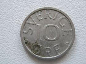 Швеція Швеция ^/--/^ Швеция 10 эре 1988 года #16686 ^_^^^ Швеція 10 ери 1988 року #16686 - фото фото фото