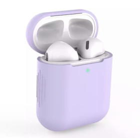 Навушники, гарнітури Наушники, гарнитуры ^/--/^ Чехол для наушников Apple Airpods 1 / 2 Лавандовый ^_^^^ Чехол для навушників Apple Airpods 1 / 2 Лавандовий - фото фото фото