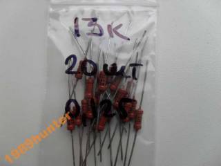 Резистори Резисторы ^/--/^ Резисторы 13 /--/ К 0,125 Вт (20 /--/ шт.) ^_^^^ Резистори 13 /--/ К 0,125 Вт (20 /--/ шт.) - фото фото фото