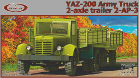 : : ^/--/^ GMU 72001 Грузовой автомобиль ЯаЗ-200 + 2-х осный прицеп 2-АП-3 ^_^^^ GMU 72001 Вантажний автомобіль ЯаЗ-200 + 2-х вісний причіп 2-АП-3 - фото фото фото