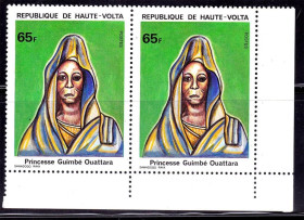 Мистецтво Искусство ^/--/^ NM Искусство . Верхняя Вольта  1978 г  MNH - пара ^_^^^ Верхня Вольта 1978 MNH - пара - фото фото фото