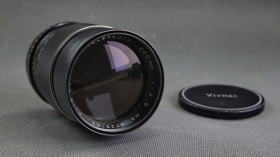 Canon Canon ^/--/^ Телеобъекив Vivitar 200 /--/ mm/3.5 Ф /--/ 62 /--/ mm с байонетным креплением под универсальный адаптер Вживане ^_^^^ телеоб'єктив Vivitar 200 /--/ mm/3.5 Ф /--/ 62 /--/ mm з байонетним кріпленням під універсальний адаптер - фото фото фото