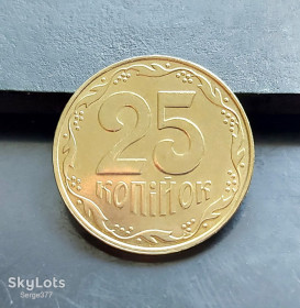 Обігові Обиходные ^/--/^ MN Україна 25 копійок 2010 р., 1 /--/ ЕБм ^_^^^ MN Украина 25 копеек 2010 г., 1 /--/ ЭБм - фото фото фото