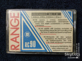 Касети Кассеты ^/--/^ Б/У Аудио кассета RANGE 90 ^_^^^ Б/У Аудіо касета RANGE 90 - фото фото фото