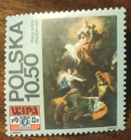 Польща Польша ^/--/^ Польша Международная филателистическая выставка WIPA &amp;apos;81 в Вене, Австрия 1981 ^_^^^ Польща Міжнародна філателістична виставка WIPA &amp;apos;81 у Відні, Австрія 1981 - фото фото фото