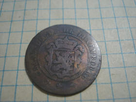 Люксембург Люксембург ^/--/^ 5 /--/ сант 1855 Люксембург - фото фото фото