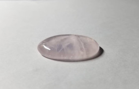 Кварц Кварц ^/--/^ Розовый кварц кабошон 28.80 Ct  29.8 х 19.3 х 6.35  мм ^_^^^ Рожевий кварц кабошон 28.80 Ct 29.8 х 19.3 х 6.35 мм - фото фото фото