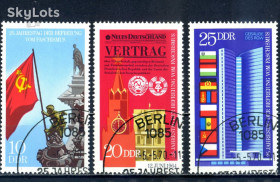 НДР, ФРН ГДР, ФРГ ^/--/^ ГДР. 25-я годовщина освобождения  (серия) 1970 г. ^_^^^ НДР. Антифашисти (серія) 1970 - фото фото фото