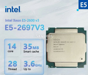 Процесори Процессоры ^/--/^ Процесор Intel Xeon E /--/ 5 2697 /--/ v /--/ 3 14 core 28 thread 3.6 hz ^_^^^ Процессор Intel Xeon E /--/ 5 2697 /--/ v /--/ 3 14 core 28 thread 3. 6 hz - фото фото фото