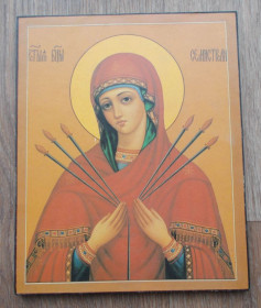 Ікони Иконы ^/--/^ Семистрельная икона Божией Матери ^_^^^ Семистрельна ікона Божої Матері - фото фото фото