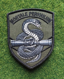 Інше Другое ^/--/^ Шеврон Снайпера «MORTALE PERICULUM»  (Смертельная опасность).  № 3273 ^_^^^ Шеврон Снайпера «MORTALE PERICULUM» (Смертельна небезпека). No 3273 - фото фото фото