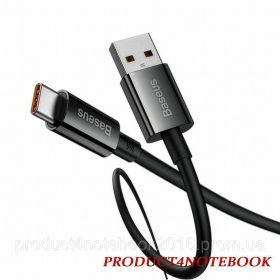 Кабелі Кабели ^/--/^ Кабель Baseus Superior Series Fast Charging Data Cable USB to Type-C 100 /--/ W 2 /--/ m Cluster Black (P /--/ 1032010 ^_^^^ Кабель Baseus Superior Series Fast Charging Data Cable USB to Type-C 100 /--/ W 2 /--/ m Cluster Black - фото фото фото