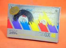Касети Кассеты ^/--/^ Аудио кассета SKC GX-46 Корея 1990  запечатана ^_^^^ Аудіо касету SKC GX-46 Корея 1990 запечатана - фото фото фото