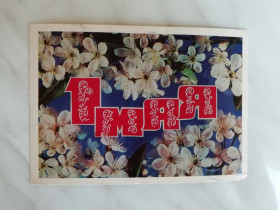 СРСР СССР ^/--/^ 1 Мая Худ.Дергилев 1977 /--/ г. ^_^^^ 1 Травня Худ.Дергілев 1977 /--/ р. - фото фото фото