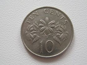 Сінгапур Сингапур ^/--/^ Сингапур 10 центов 1987 года #16208 ^_^^^ Сінгапур 10 центів 1987 року #16208 - фото фото фото