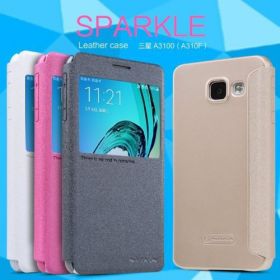 Чохли, бампера Чехлы, бампера ^/--/^ Фірмовий чехол книжка Nillkin для Samsung Galaxy A /--/ 3 2016 A /--/ 310 чохол книжка ^_^^^ Фирменный чехол книжка Nillkin для Samsung Galaxy A /--/ 3 2016 A /--/ 310 чехол - фото фото фото