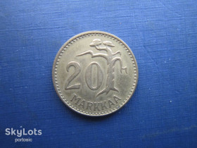 Фінляндія Финляндия ^/--/^ Монета 20 марок Фінляндія 1955 ^_^^^ Монета 20 марок Финляндия 1955 - фото фото фото