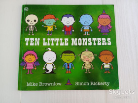 Казки Сказки ^/--/^ Десять маленьких монстрів Ten little monsters by Mike Brownlow ^_^^^ Десять маленьких монстров Ten little monsters by Mike Brownlow - фото фото фото