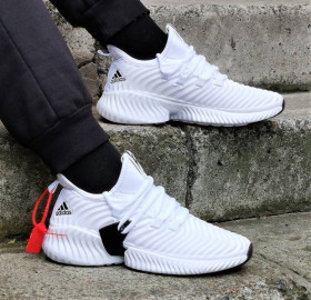 Кросівки Кроссовки ^/--/^ Кросівки Alphabounce Білі Чоловічі (наявність розмірів в описі) ^_^^^ Кроссовки Alphabounce Белые Мужские (наличие размеров в описании) - фото фото фото