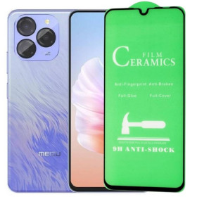 Чохли, бампера Чехлы, бампера ^/--/^ Захисне скло-плівка Fiji Ceramics для Meizu Note 21 повна проклейка чорний ^_^^^ Защитное стекло-пленка Fiji Ceramics для Meizu Note 21 полная проклейка черный - фото фото фото