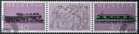 Інше Другое ^/--/^ Швейцария ЖД Транспорт Сен-Готардская горная железная дорога 1982 ^_^^^ Швейцарія ЖД Транспорт Сен-Готардська гірська залізниця 1982 - фото фото фото