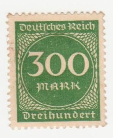 Веймарська республіка Веймарская республика ^/--/^ Германия   ( Рейх) 1922 г. №  261 * ^_^^^ Німеччина (Рейх) 1922 р. No 261* - фото фото фото