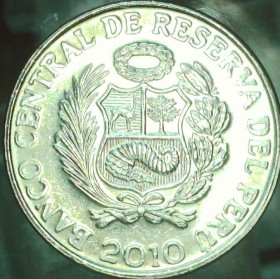 Перу Перу ^/--/^ Перу 1 сентимо, 2010 СОСТОЯНИЕ!!! UNC [2.56] ^_^^^ Перу 1 вересня, 2010 Стан!!! UNC [2.56] - фото фото фото