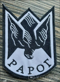 Інше Другое ^/--/^ Шеврон Украина РАРОГ - ударні дрони 24 ОМБр № 742 ^_^^^ Шеврон Украина РАРОГ - ударные дроны 24 ОМБр No 742 - фото фото фото
