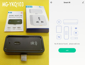 Інша техніка Другая техника ^/--/^ Wi-Fi MG-YKQ /--/ 103 Універсальний IR-пульт ^_^^^ Wi-Fi MG-YKQ /--/ 103 Универсальный IR-пульт - фото фото фото