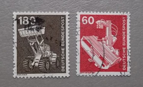 НДР, ФРН ГДР, ФРГ ^/--/^ Германия 1978 г - Промышленность и техника ^_^^^ Німеччина 1978 р. Промисловість і техніка - фото фото фото