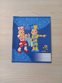 Інше Другое ^/--/^ Тетрадь с символикой Евро 2012 по футболу ^_^^^ Зошит з символікою Євро 2012 з футболу - фото фото фото