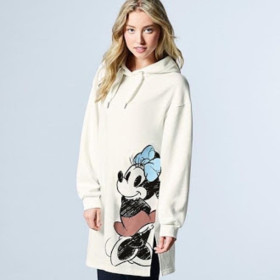 Сукні Платья ^/--/^ Утеплённое женское платье худи Disney Minnie Mouse, р.XL ^_^^^ Утеплена жіноча сукня худі Disney Minnie Mouse, р.XL - фото фото фото