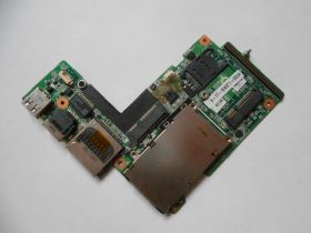 Інші комплектуючі Другие комплектующие ^/--/^ Плата с разъемами USB, Lan, Sim, кардридер разборка ViewSonic VNB /--/ 130 ^_^^^ Плата з роз'ємами USB, Lan, Sim, кардридер розбирання ViewSonic VNB /--/ 130 - фото фото фото
