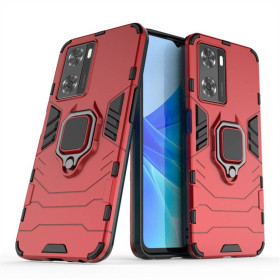Чохли, бампера Чехлы, бампера ^/--/^ Чохол Fiji Ring для Oppo A /--/ 57 /--/ s броньований бампер з кільцем підставкою червоний ^_^^^ Чехол Fiji Ring для Oppo A /--/ 57 /--/ s бронирован бампер с кольцом подставкой красный - фото фото фото