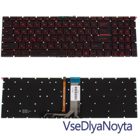 Клавіатури Клавиатуры ^/--/^ Клавиатура для ноутбука MSI (GV /--/ 62, GT /--/ 62) rus, black, без фрейма, подсветка клавиш (RED) ^_^^^ Клавіатура для ноутбука MSI (GV /--/ 62, GT /--/ 62) rus, black, без фрейму, підсвічування клавіш (RED) - фото фото фото