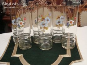 Кухонне начиння, посуд, столове срібло Кухонная утварь, посуда, столовое серебро ^/--/^ Высокие Стаканы Цветы Набор 6 шт Хрусталь СССР №СТ /--/ 183 ^_^^^ Високі Стакани Квіти Набір 6 шт Хрусталь СРСР No СТ /--/ 183 - фото фото фото