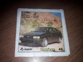 Інше Другое ^/--/^ Вкладыш Baycan BombiBom серия 1 номер 45 авто ^_^^^ Baycan BombiBom серія 1 номер 45 авто - фото фото фото