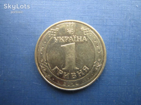Обігові Обиходные ^/--/^ Монета 1 гривна Украина 2014 Владимир из обращения ^_^^^ Монета 1 гривня Україна 2014 Володимир з обігу - фото фото фото