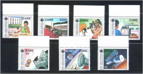 Освоєння космосу Освоение космоса ^/--/^ Космос . Заир 1984 г MNH - ^_^^^ Космос . Заїр 1984 MNH - фото фото фото