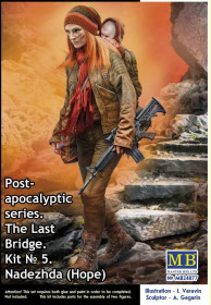 Фігурки, солдатики Фигурки, солдатики ^/--/^ Master Box 24077 Pоst-apocalyptic series. The Last Bridge. Kit No. 5. Nadezhda  (Hope) 1/24 ^_^^^ Master Box 24077 Pоst-apocalyptic series. The Last Bridge. Kit No 5. Nadezhda (Hope) 1/24 - фото фото фото