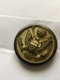 Інше Другое ^/--/^ Ґудзик з гербом США. Латунь. ^_^^^ Гудзик с гербом США. Латунь. - фото фото фото