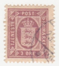 Скандинавія Скандинавия ^/--/^ Дания 1875  г..№ 4 гашеная ^_^^^ Данія 1875 р. No 4 гашена - фото фото фото