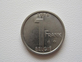 Бельгія Бельгия ^/--/^ Бельгия 1 франк 1996 года BELGIE 25443 ^_^^^ Бельгія 1 франк 1996 року BELGIE 25443 - фото фото фото